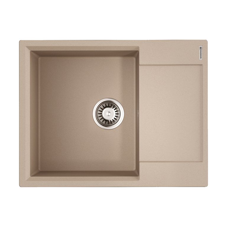 кухонная мойка omoikiri daisen 65-sa 65x51 бежевый