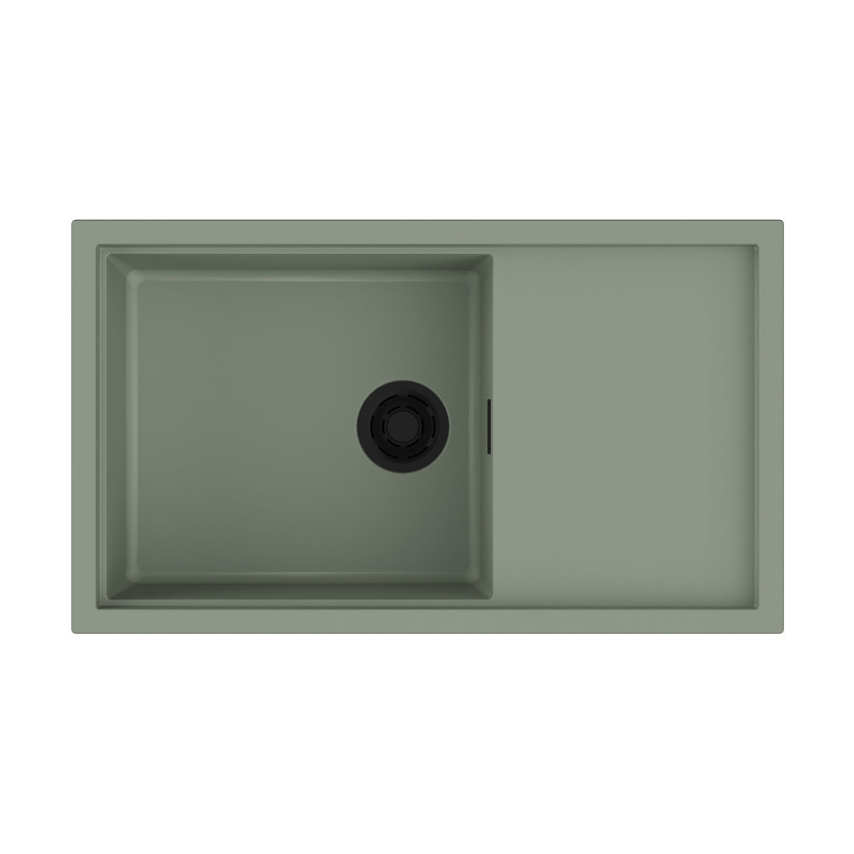 кухонная мойка omoikiri sintesi 86-wg 4997133 86x50 зеленый