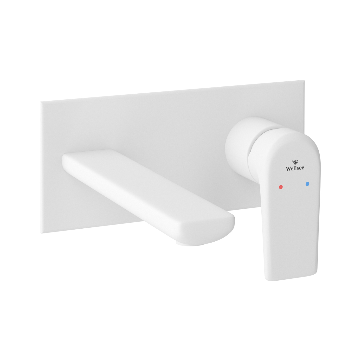 смеситель для умывальника wellsee icon! for life 182315001 белый матовый