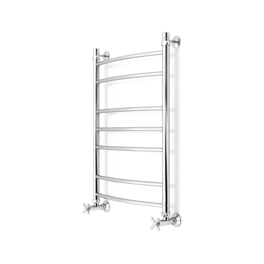 полотенцесушитель zorg varta 500/800 50x80 нижнее подключение, хром