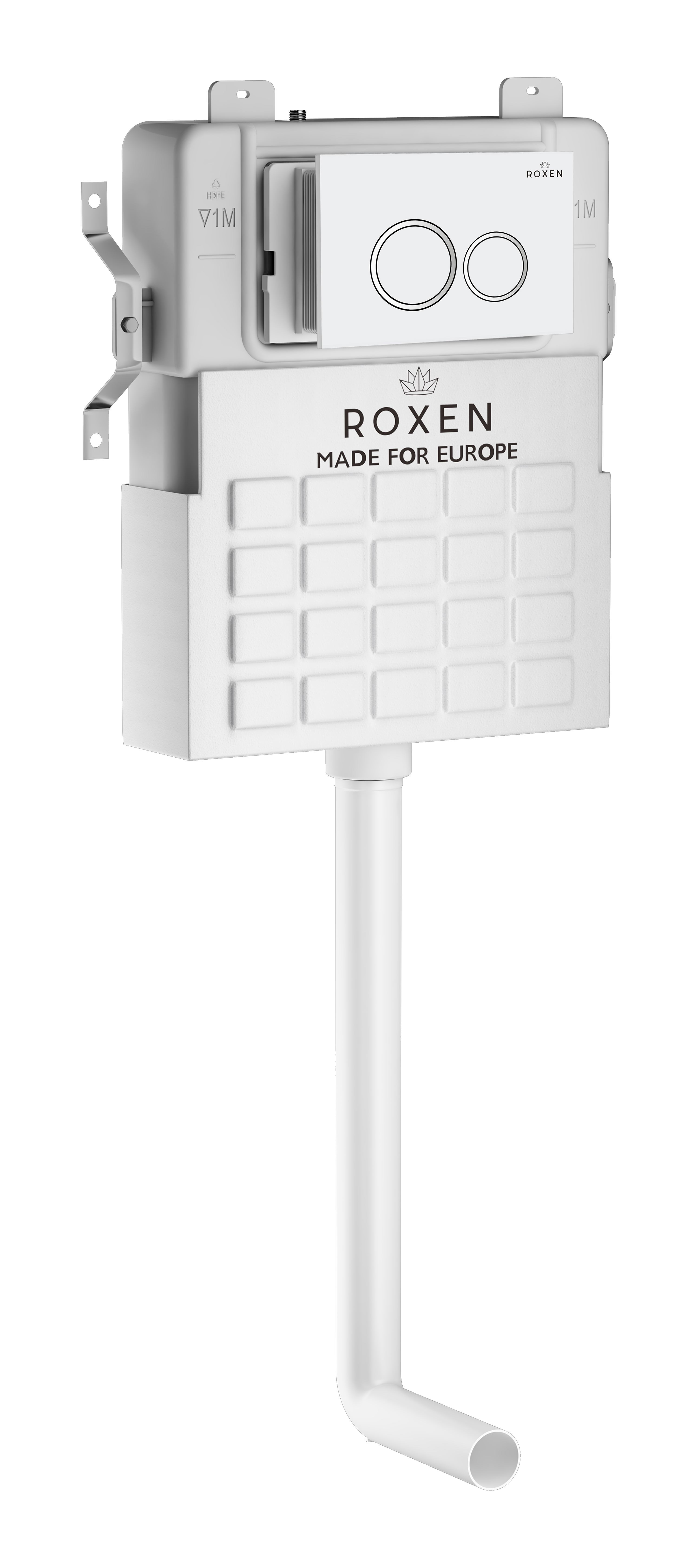 комплект roxen attach 884103 3в1 клавиша белый глянец