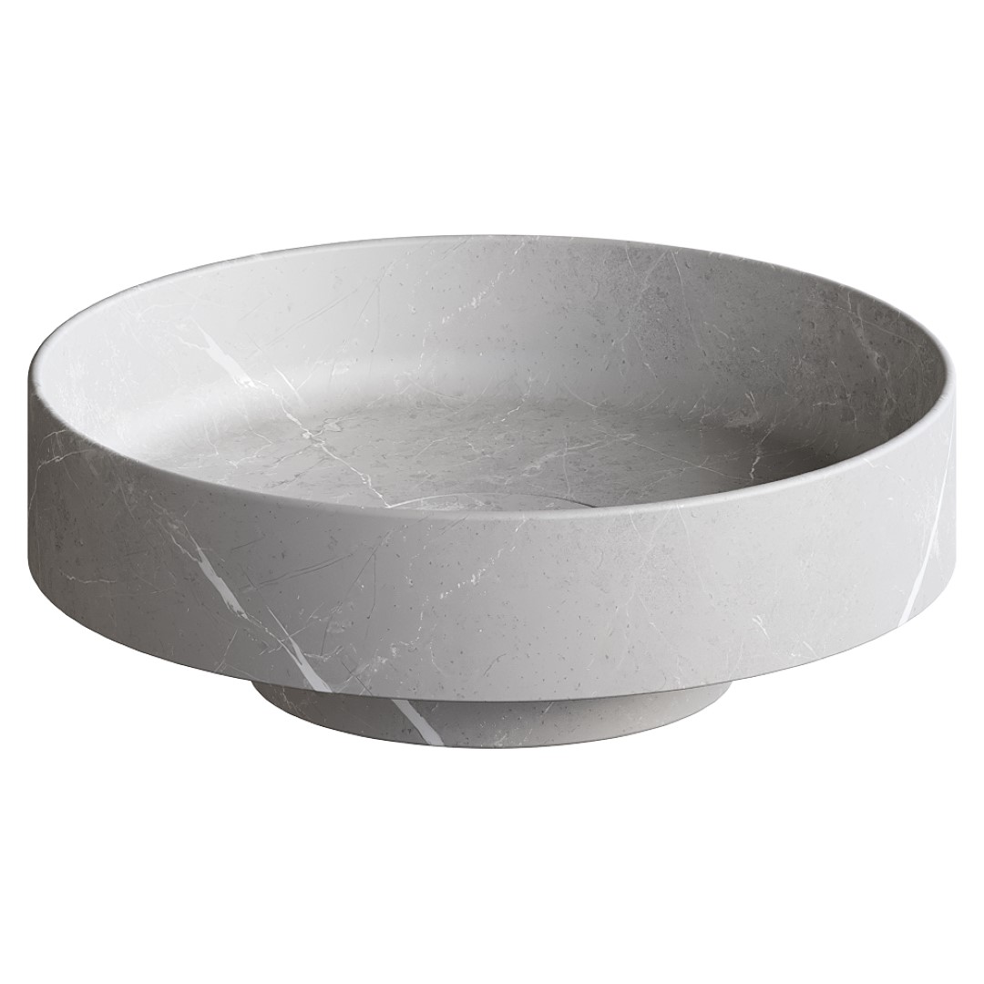 умывальник накладной boheme 40x40 amani grigio