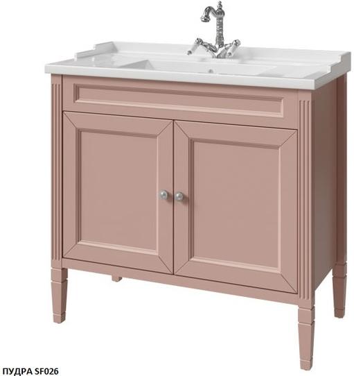 тумба напольная caprigo albion concept 90 34013-sf026 коричневый матовый