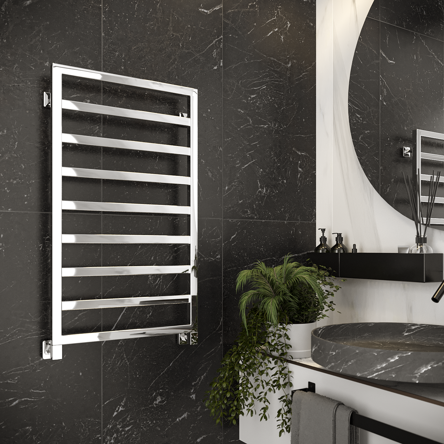 полотенцесушитель водяной stinox bergamo 50x90