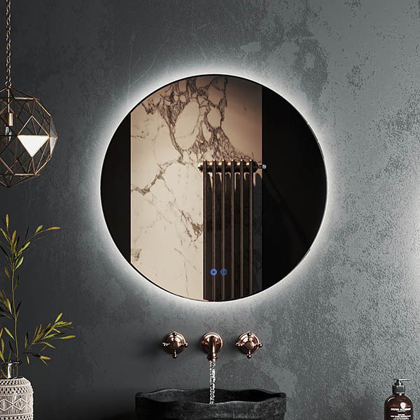 зеркало roxen brimen 510195-80af 80x80 с подсветкой