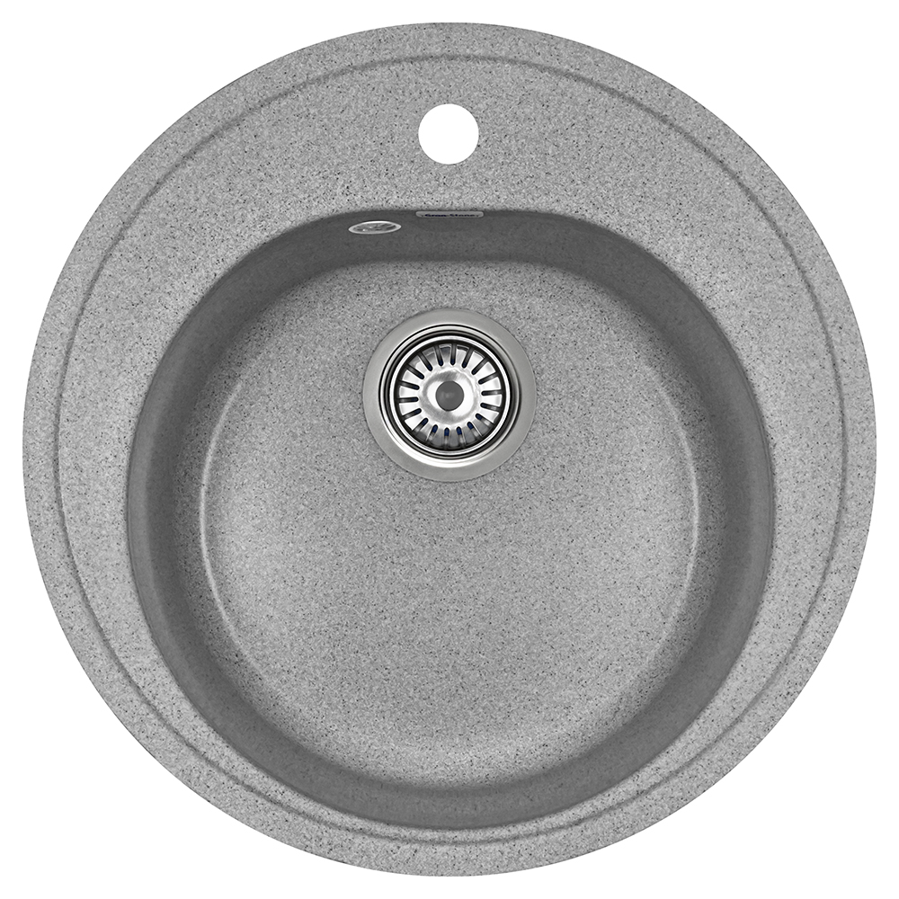 кухонная мойка gran-stone gs 02 310 серый