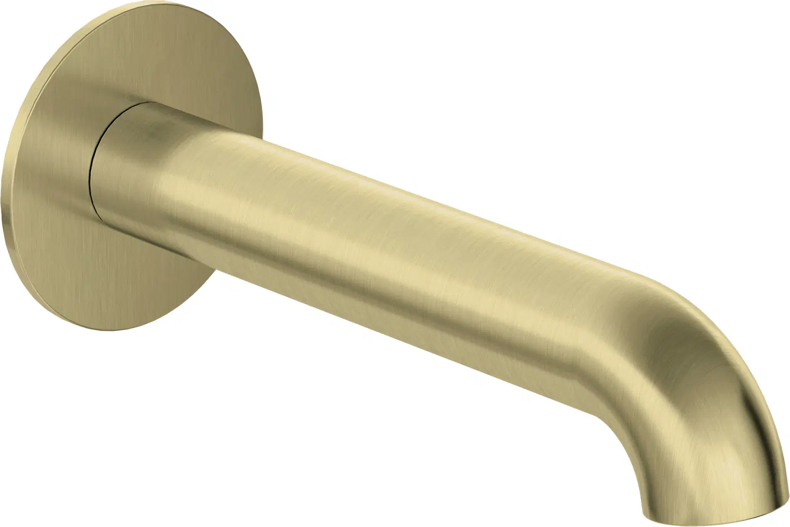 излив для ванны deante silia gold br nqs_r81k брашированное золото