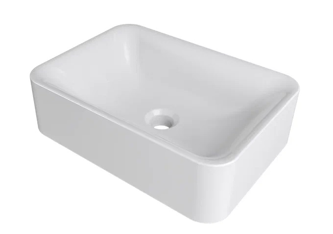 умывальник madera venera 45x32 белый глянец