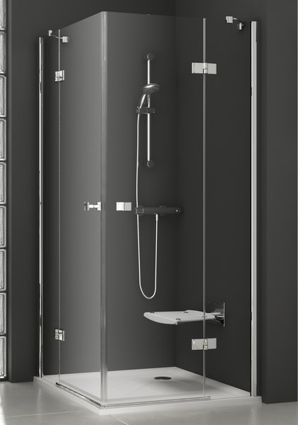 душевой уголок ravak smartline smsrv4-80 80x80 стекло chrom+transparent