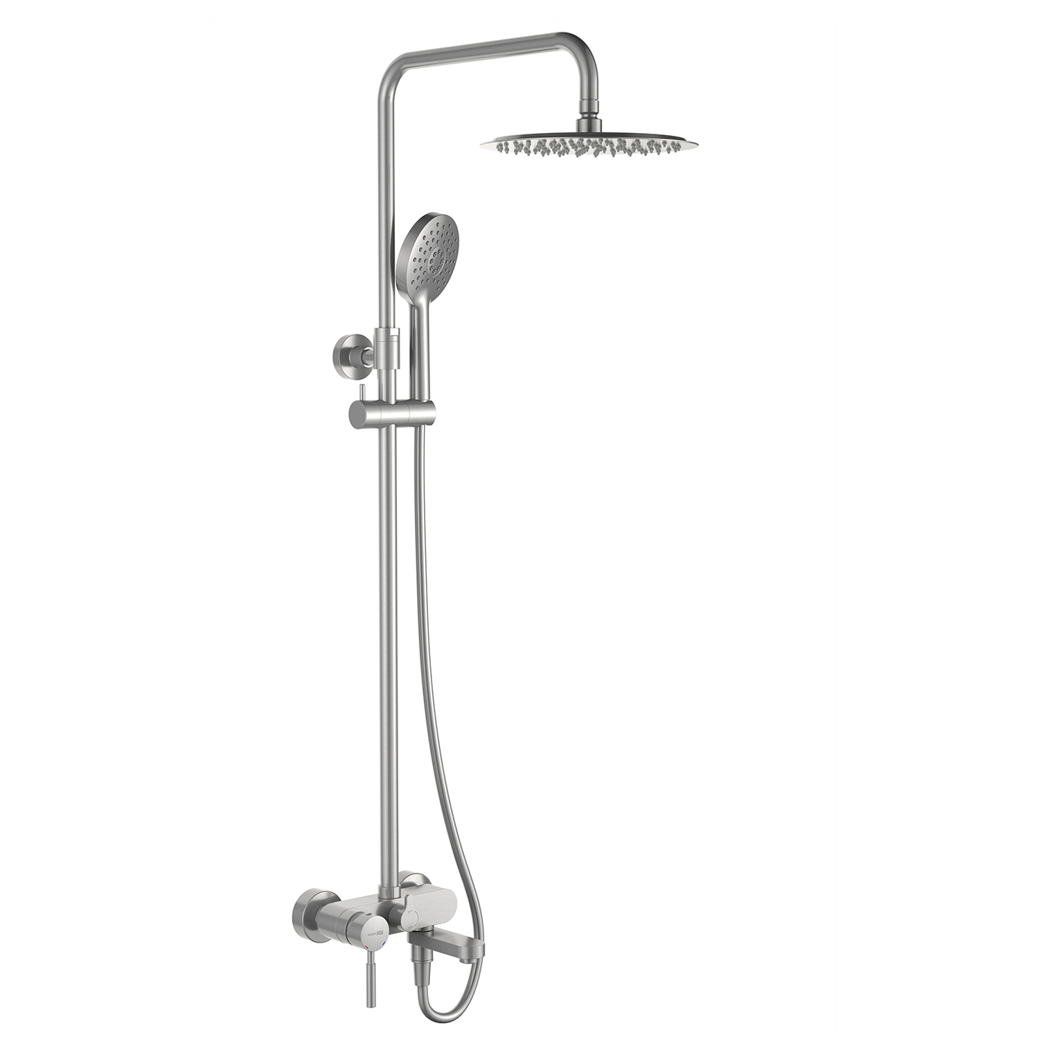 душевая стойка wasserkraft wern 4200 a14201 никель