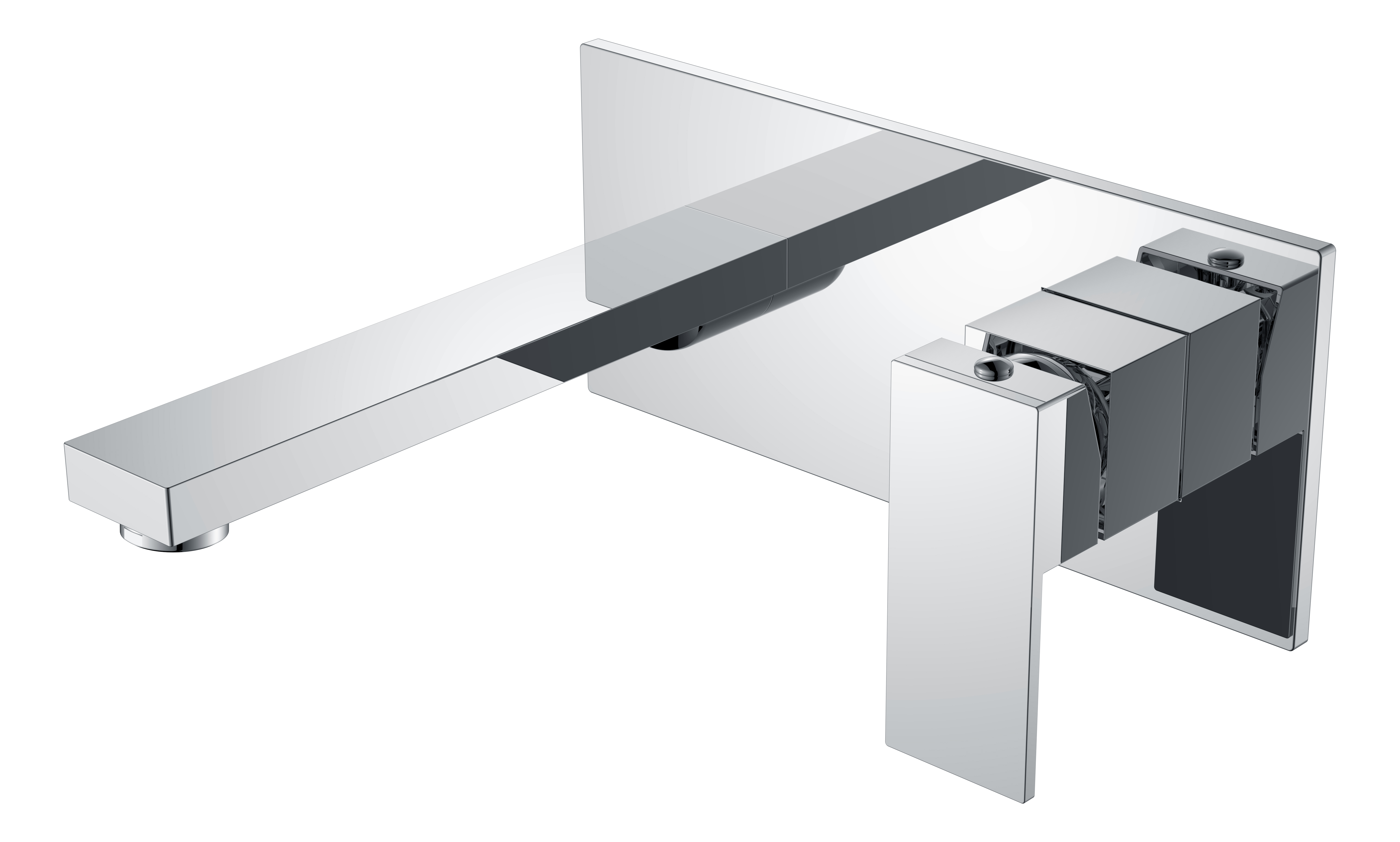смеситель для умывальника boheme qubic chrome 475-cr хром
