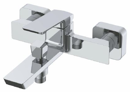 смеситель для ванны maxonor pure life pl3290 хром