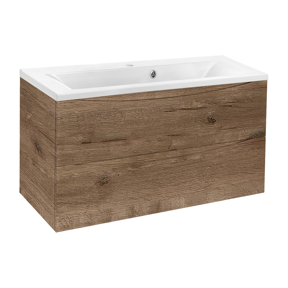 тумба подвесная vincea mia 900 v.oak vmc-2ma900vo дуб винтаж