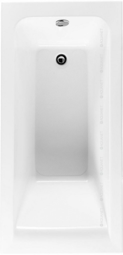 ванна акриловая aquanet bright 155x70 с каркасом