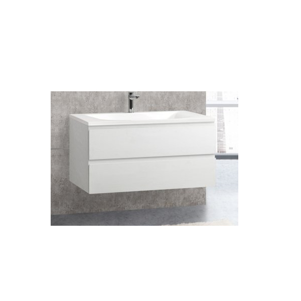 тумба под умывальник cezares molveno-100-2c-so-bg bianco ghiaccio