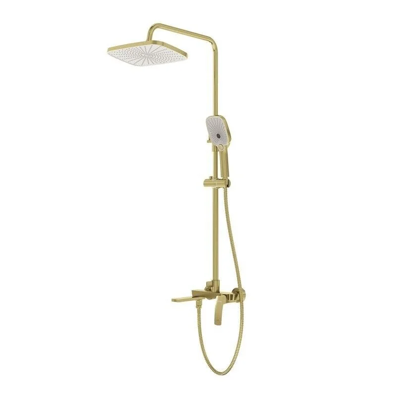 душевая стойка grossman mercury 500.k35.10.320 золото сатиновый