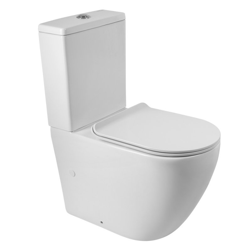 чаша унитаза напольного безободкового belbagno sfera-r bb2141cpr белая