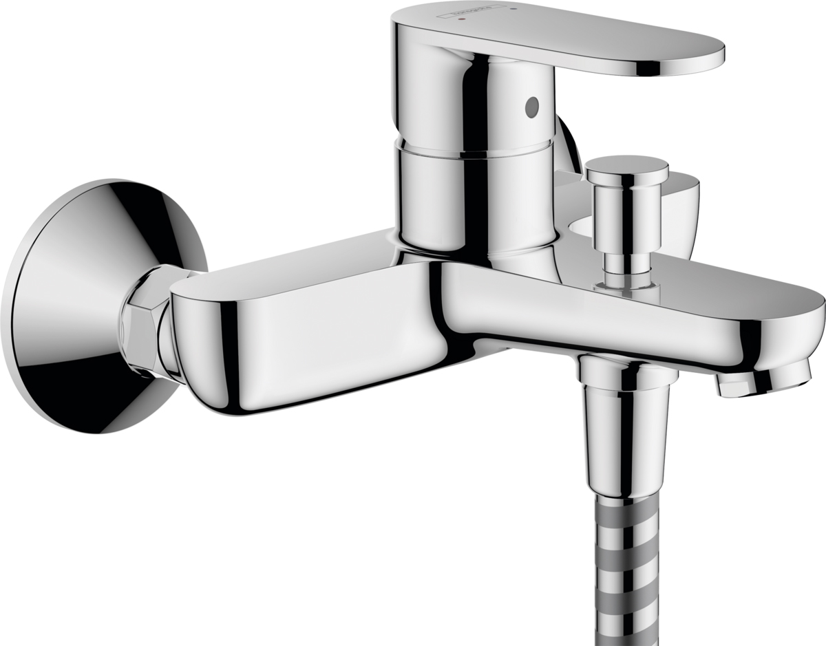 смеситель для ванны hansgrohe vernis blend 71440000 хром