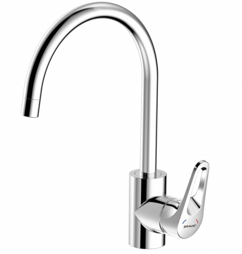 смеситель для кухни bravat drop-d f748162c