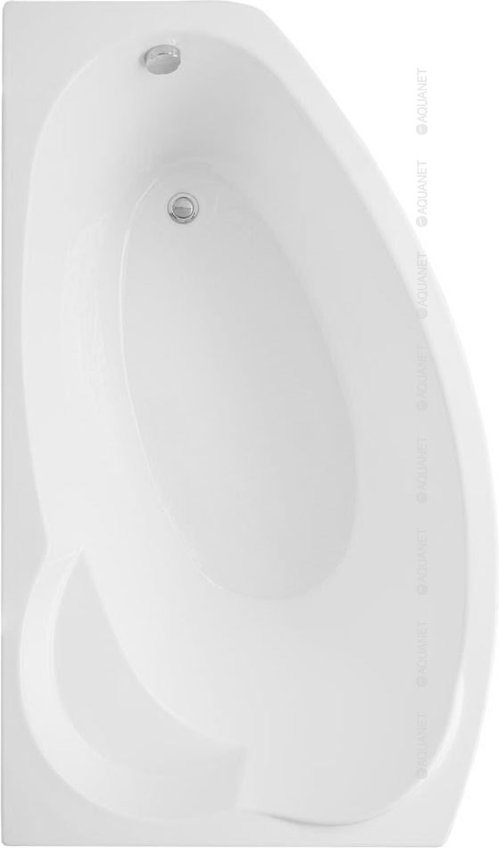 ванна акриловая aquanet sofia 170x90 l левая с каркасом
