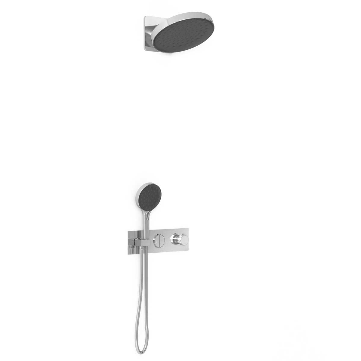 душевая система скрытого монтажа vincea vsfw-422ti3ch хром