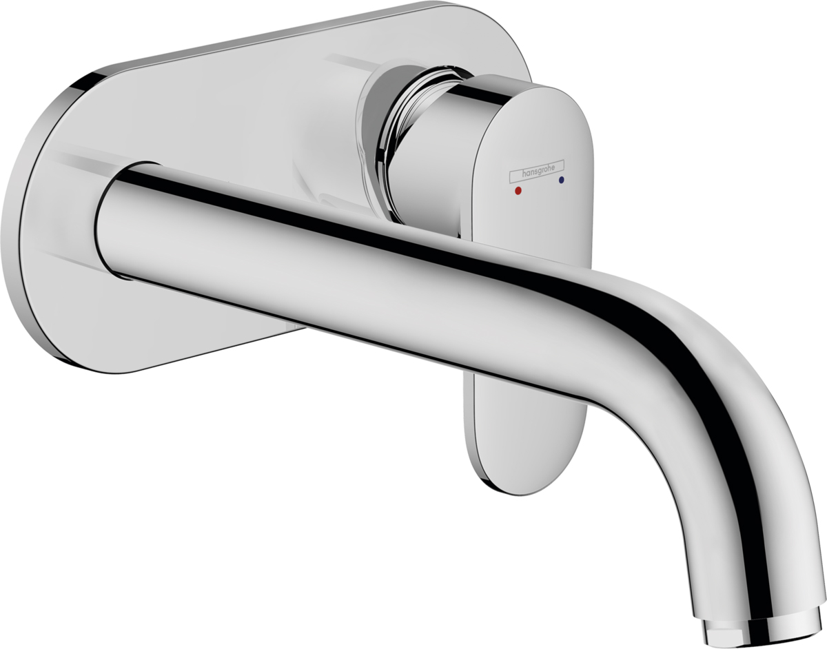 смеситель для умывальника hansgrohe vernis blend 71576000 хром