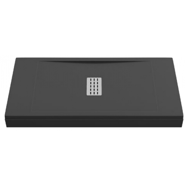 душевой поддон gooddoor flow 140x70 черный