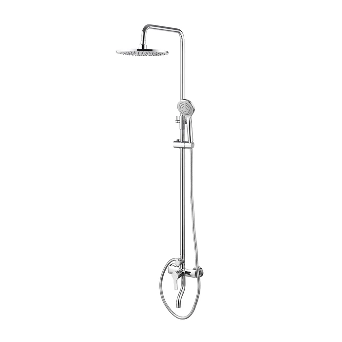 душевая стойка milardo stripe strsb1fm06 хром