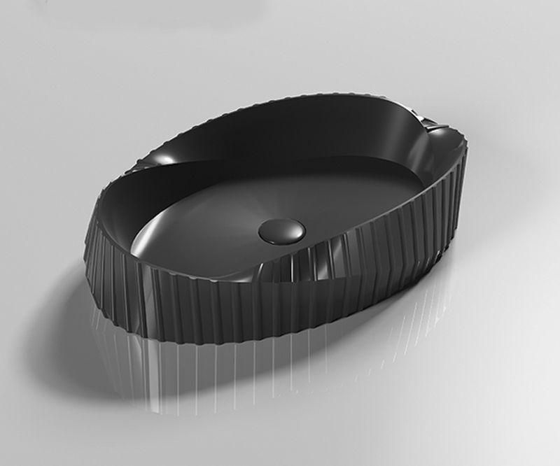 умывальник gid bm888 60x38,5 черный матовый