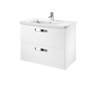 тумба под умывальник roca the gap zru9302733 белый