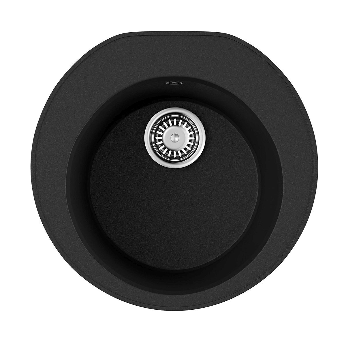 кухонная мойка omoikiri miya 50r bl 4993502 50,5x49 черный