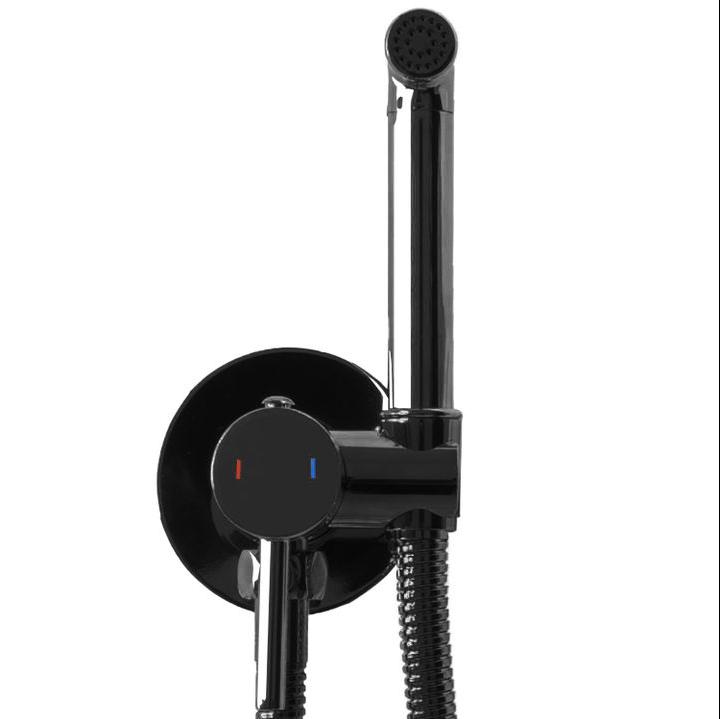 смеситель для биде rea lungo loop rea-b5656 черный