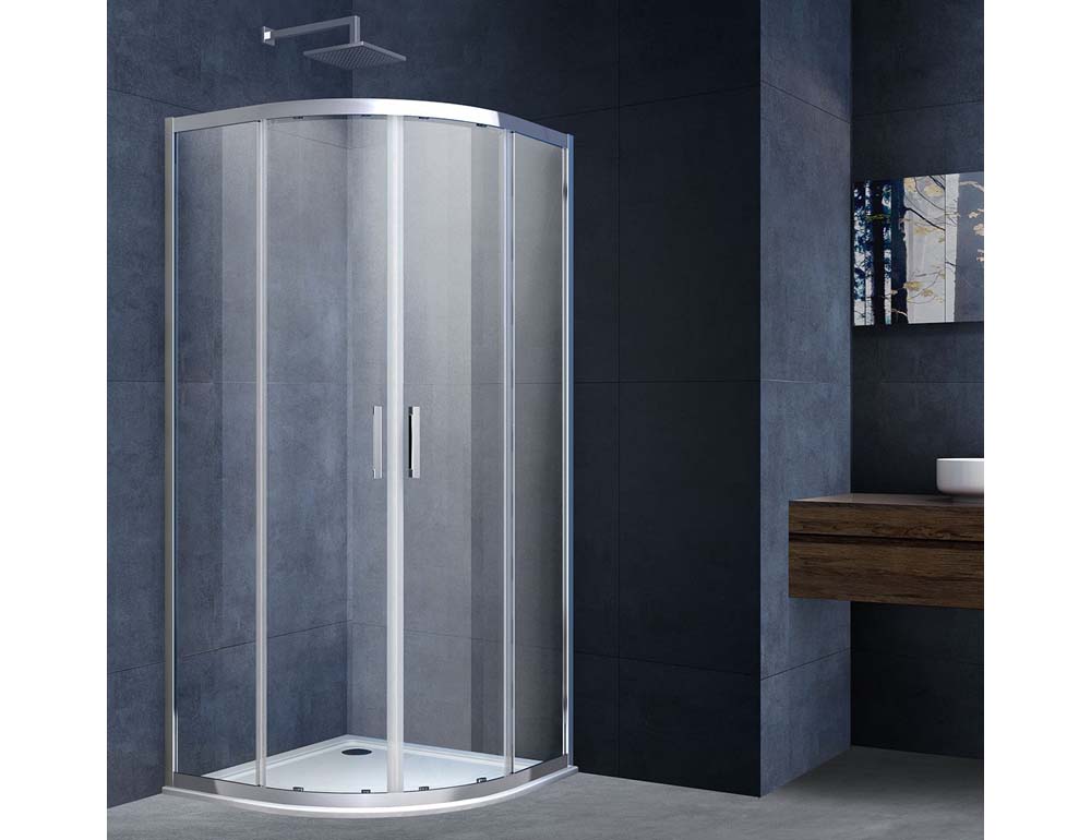 душевой уголок vincea alpha vsq-3al800cl 80x80 стекло прозрачное / профиль хром