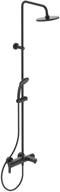 душевая стойка ideal standard idealrain black bc749xg черная