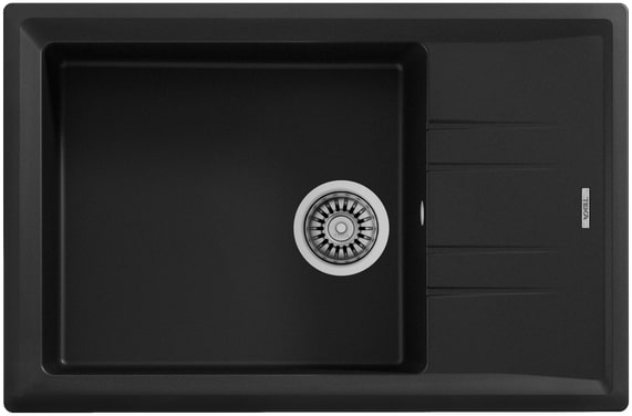 кухонная мойка teka stone 60 s-tg 1b 1d 78x51 карбон