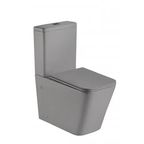 унитаз-компакт welt-wasser ww gelbach 011 st mt-gr 61x36,5 сиденье duroplast, микролифт, серый матовый