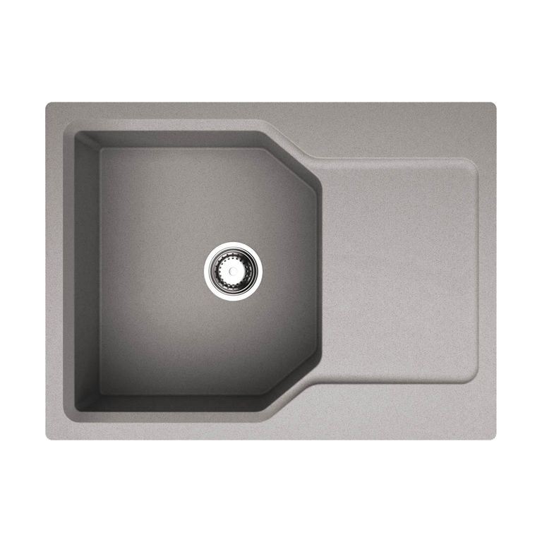 кухонная мойка omoikiri yonaka 65-gr 65x51 leningrad grey (серый)