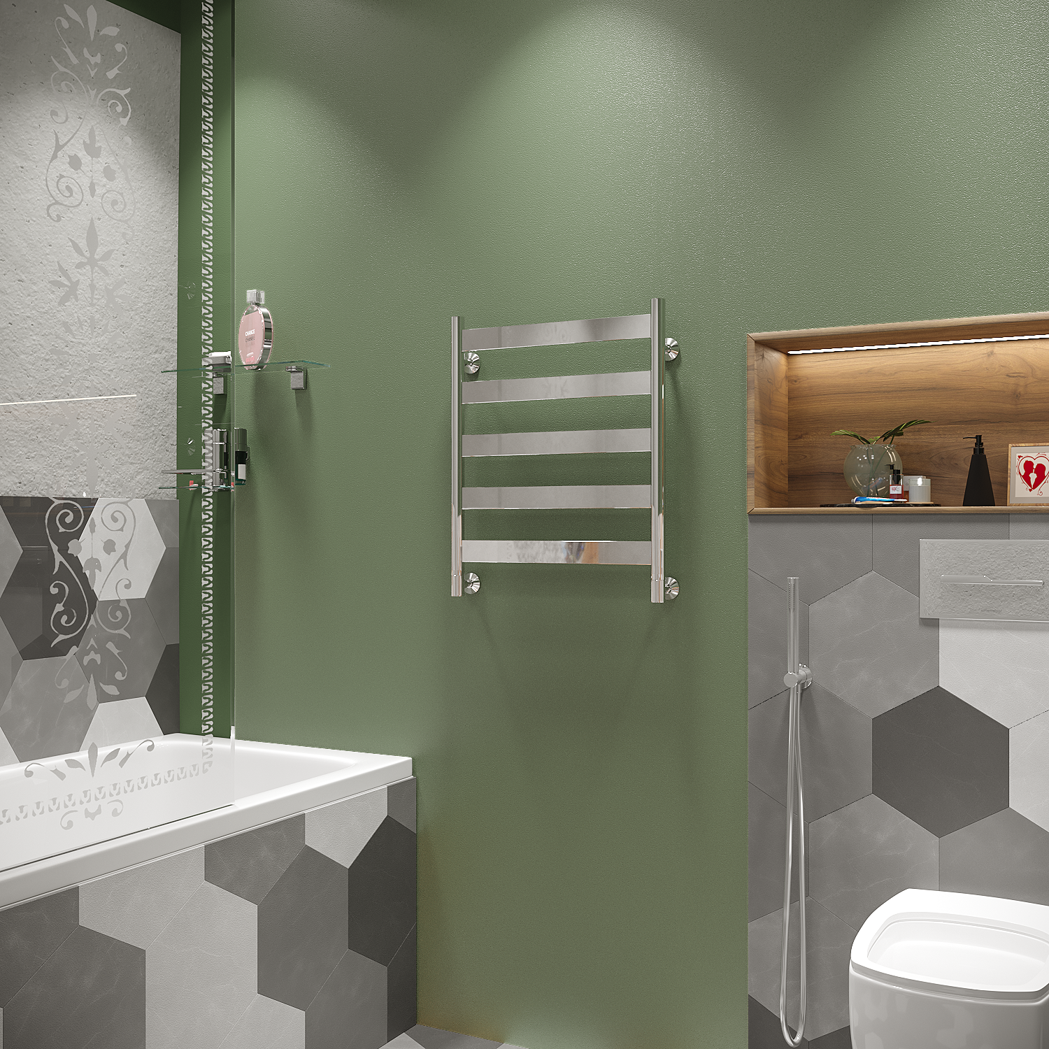 полотенцесушитель водяной stinox napoli 50x60
