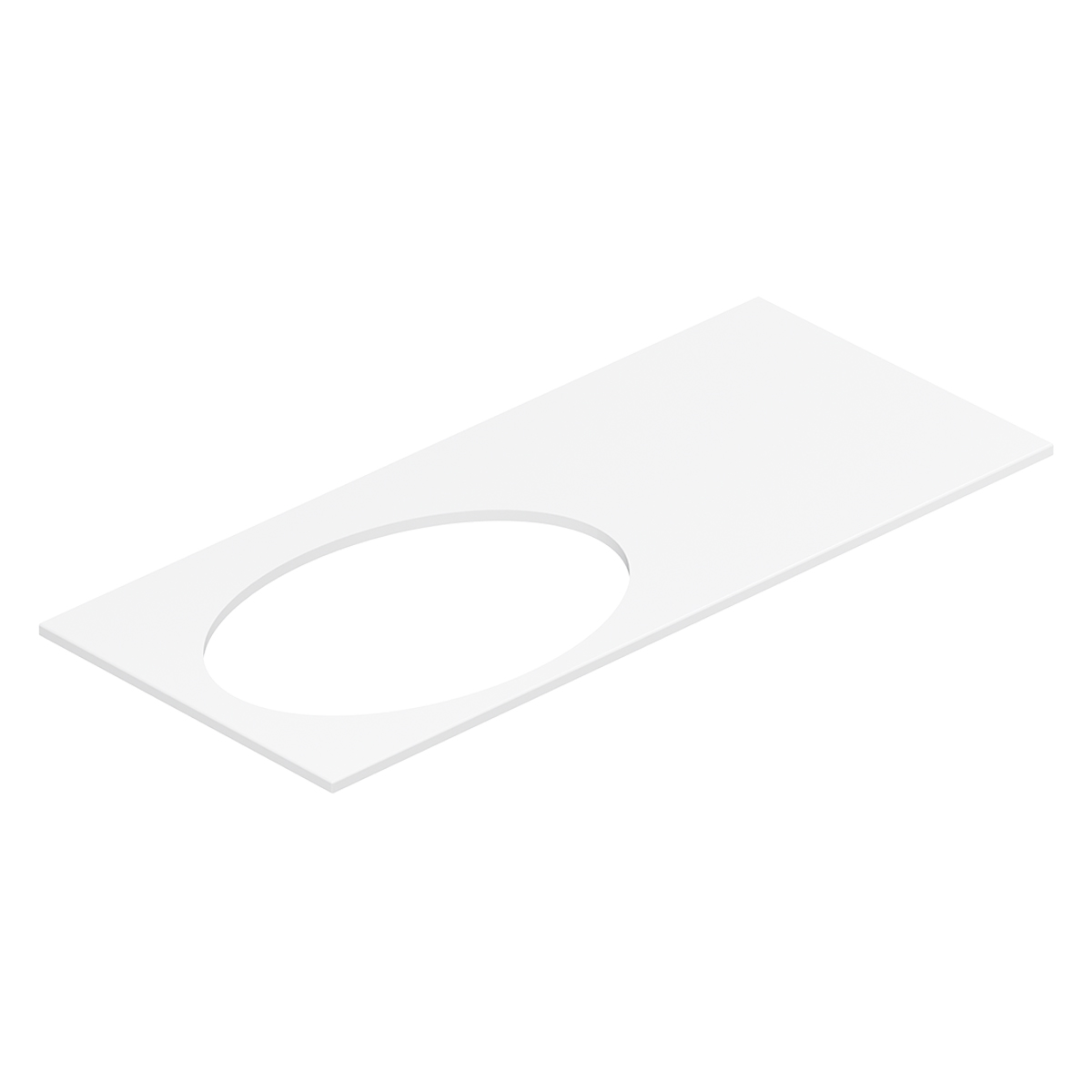 столешница белюкс luna-jazz-el610 нп120 120x52 white silk