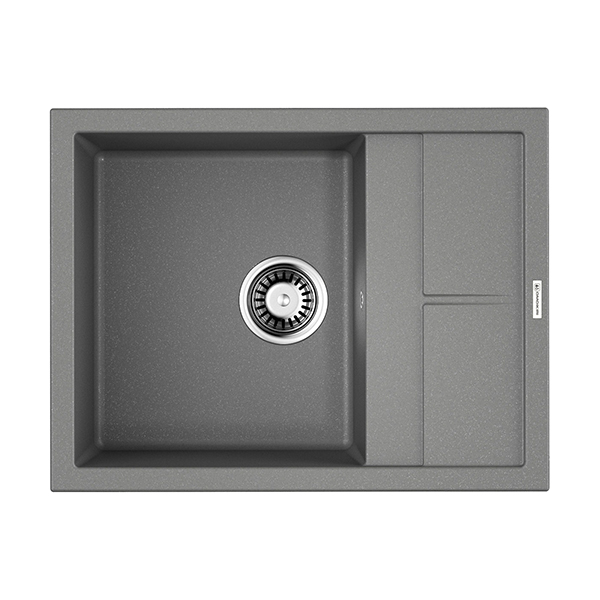 кухонная мойка omoikiri sumi 65-gr 65x50 leningrad grey