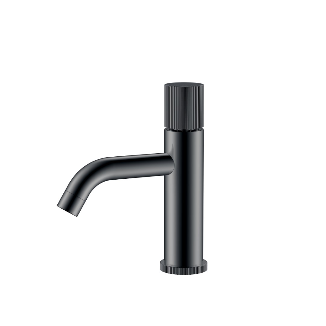 смеситель для умывальника boheme stick linea 121-sgm.3 графит глянцевый
