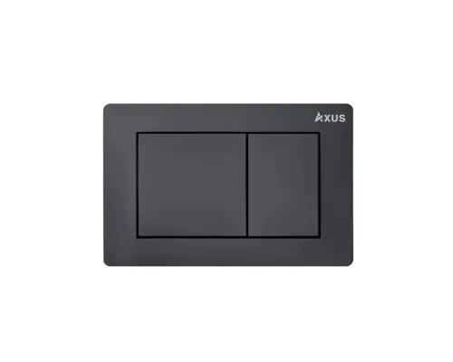 клавиша смыва axus 097lb slim черный