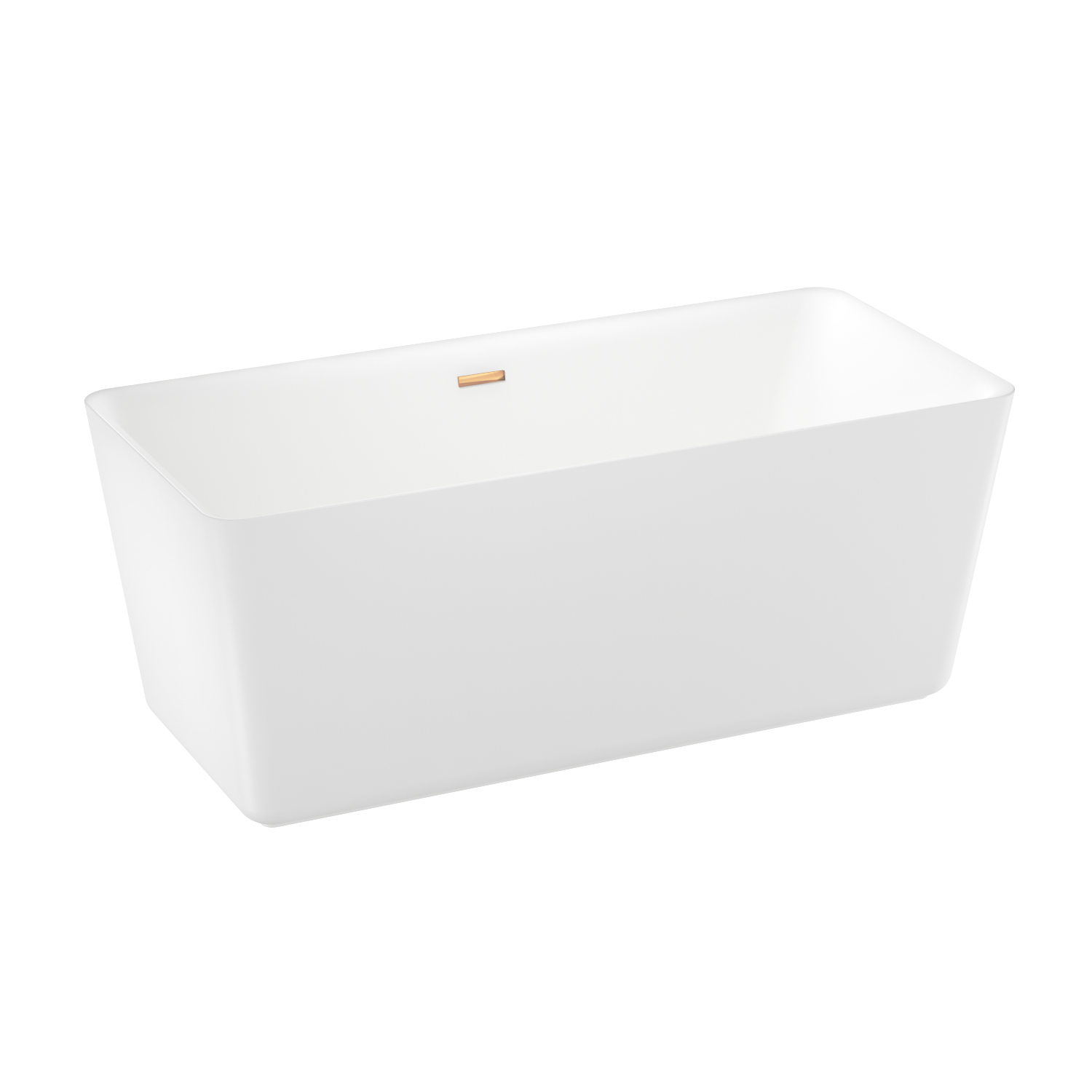 ванна акриловая wellsee desire 167,5x78 белый глянец (слив-перелив золото)