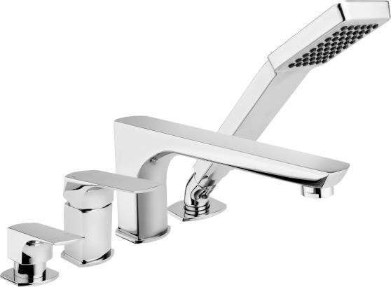 смеситель для ванны armatura mokait 5535-210-00 хром