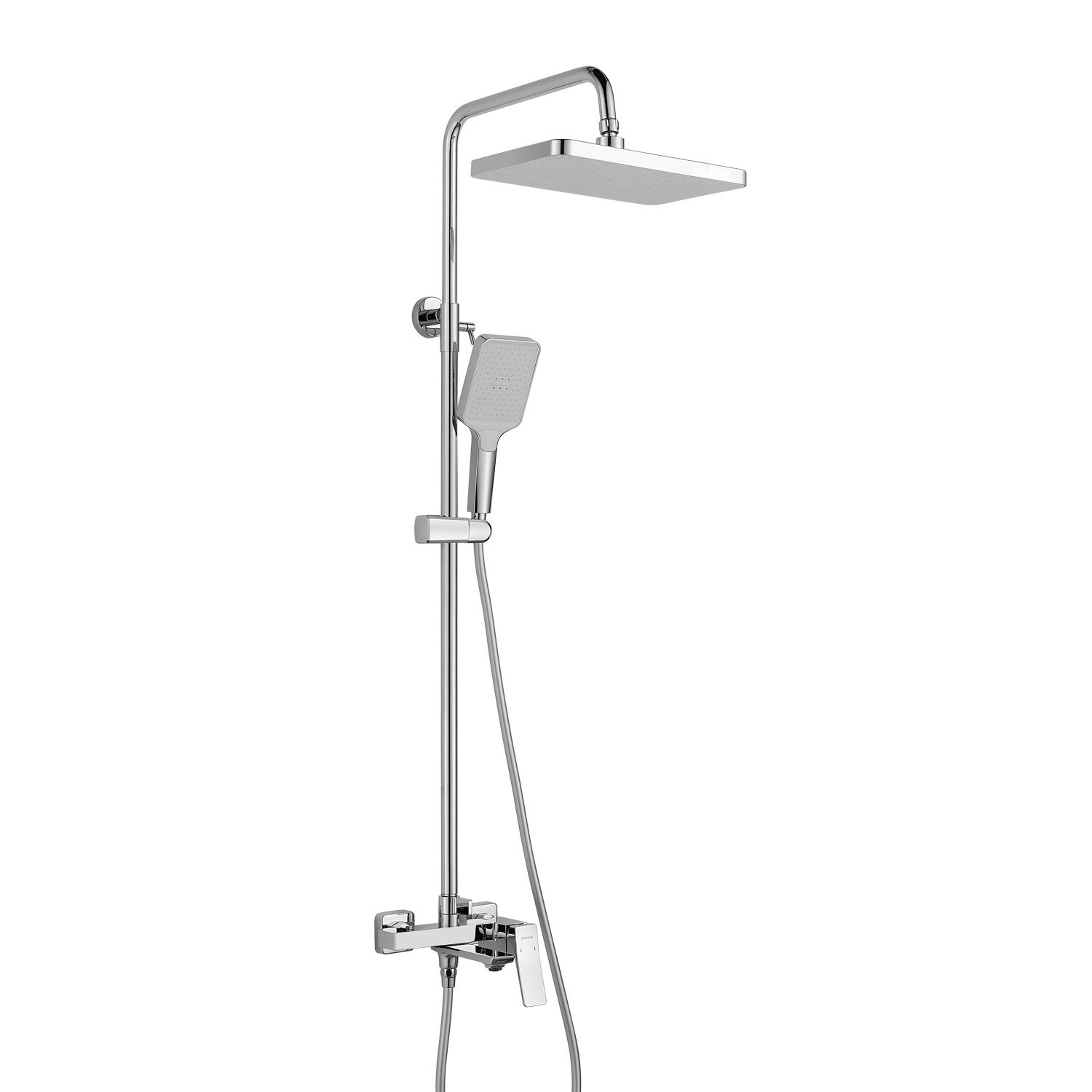 душевая стойка shevanik s4436 хром