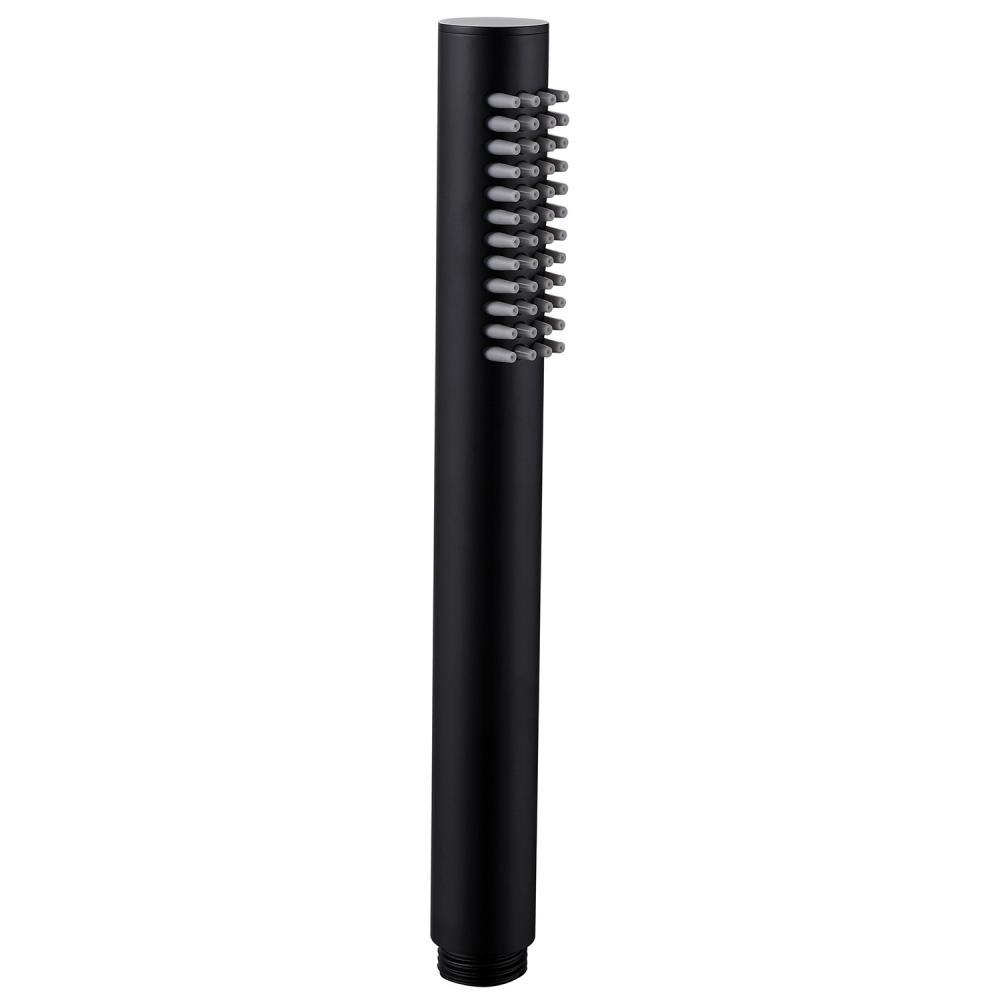 душевая лейка abber af0051b черный матовый