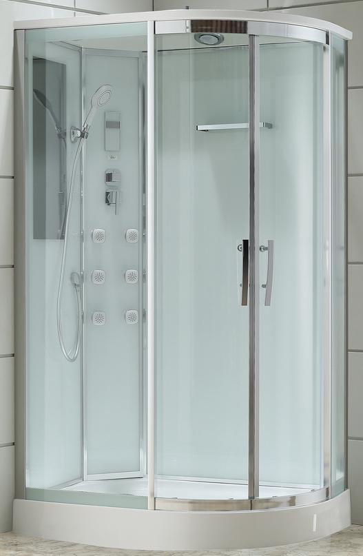 Душевой уголок Gutewetter Shape Round GK-864A 90x90 (хром/стекло матовое) фото 14 душевой уголок gutewetter shape round gk-864a 90x90 (хром/стекло матовое) фото 14
