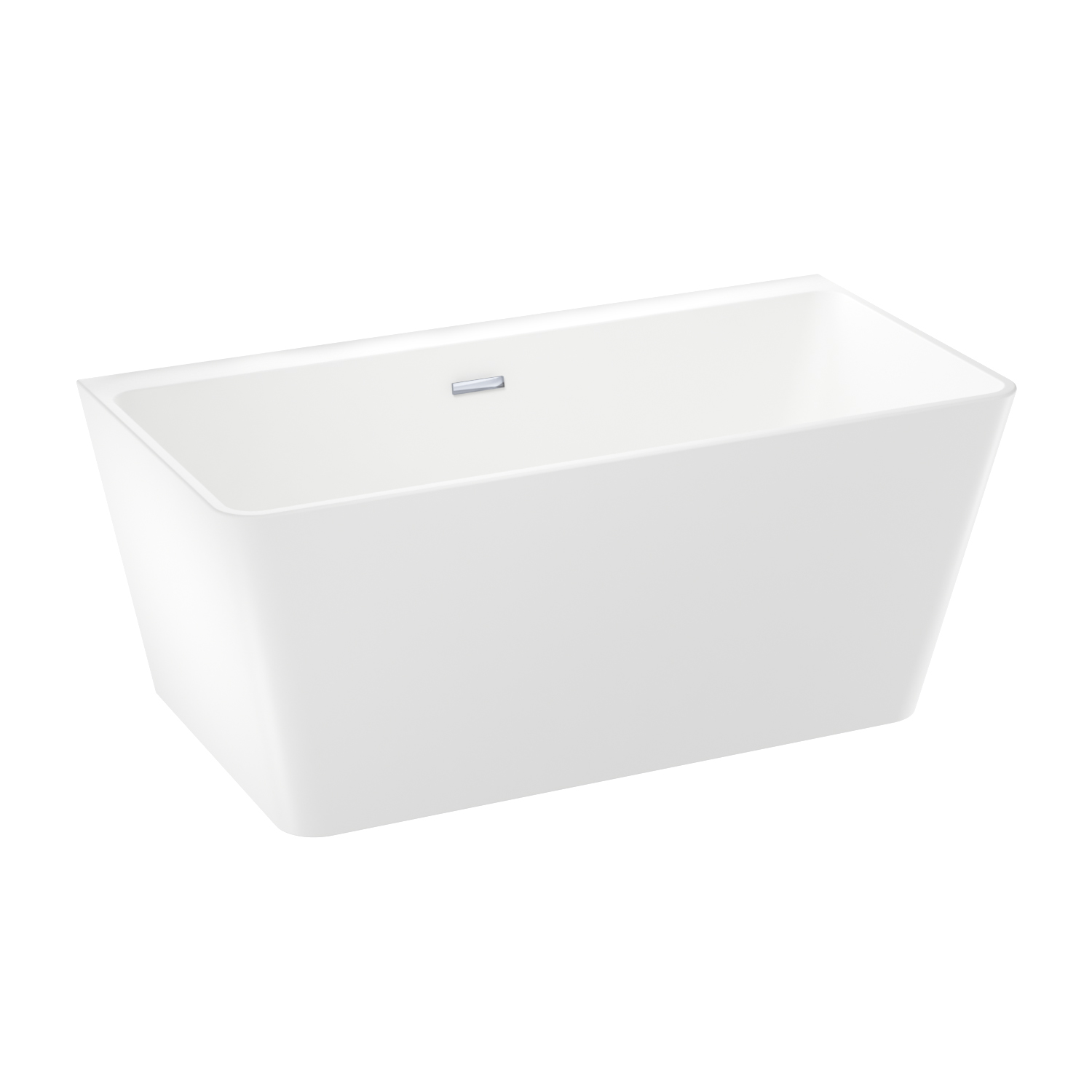 ванна акриловая wellsee graceful pro 150x77 белый глянец (слив-перелив хром)