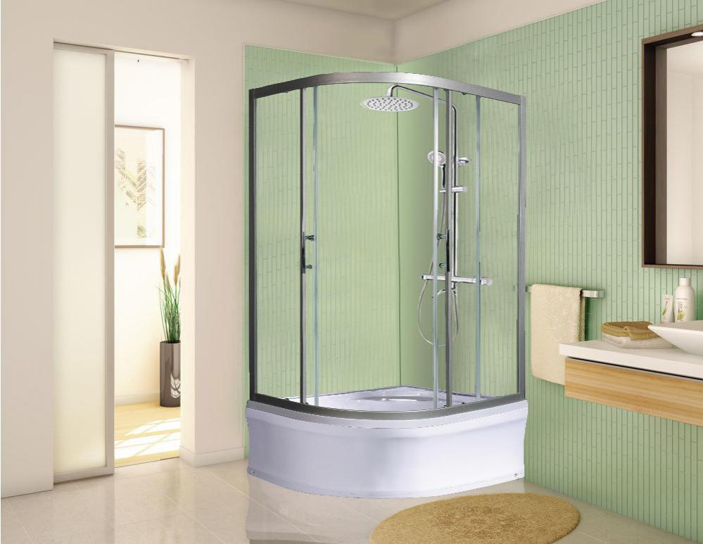Душевой уголок Gutewetter Practic Rectan GK-404 120x70 (матовый хром/полистирол lines) фото 4 душевой уголок gutewetter practic rectan gk-404 120x70 (матовый хром/полистирол lines) фото 4