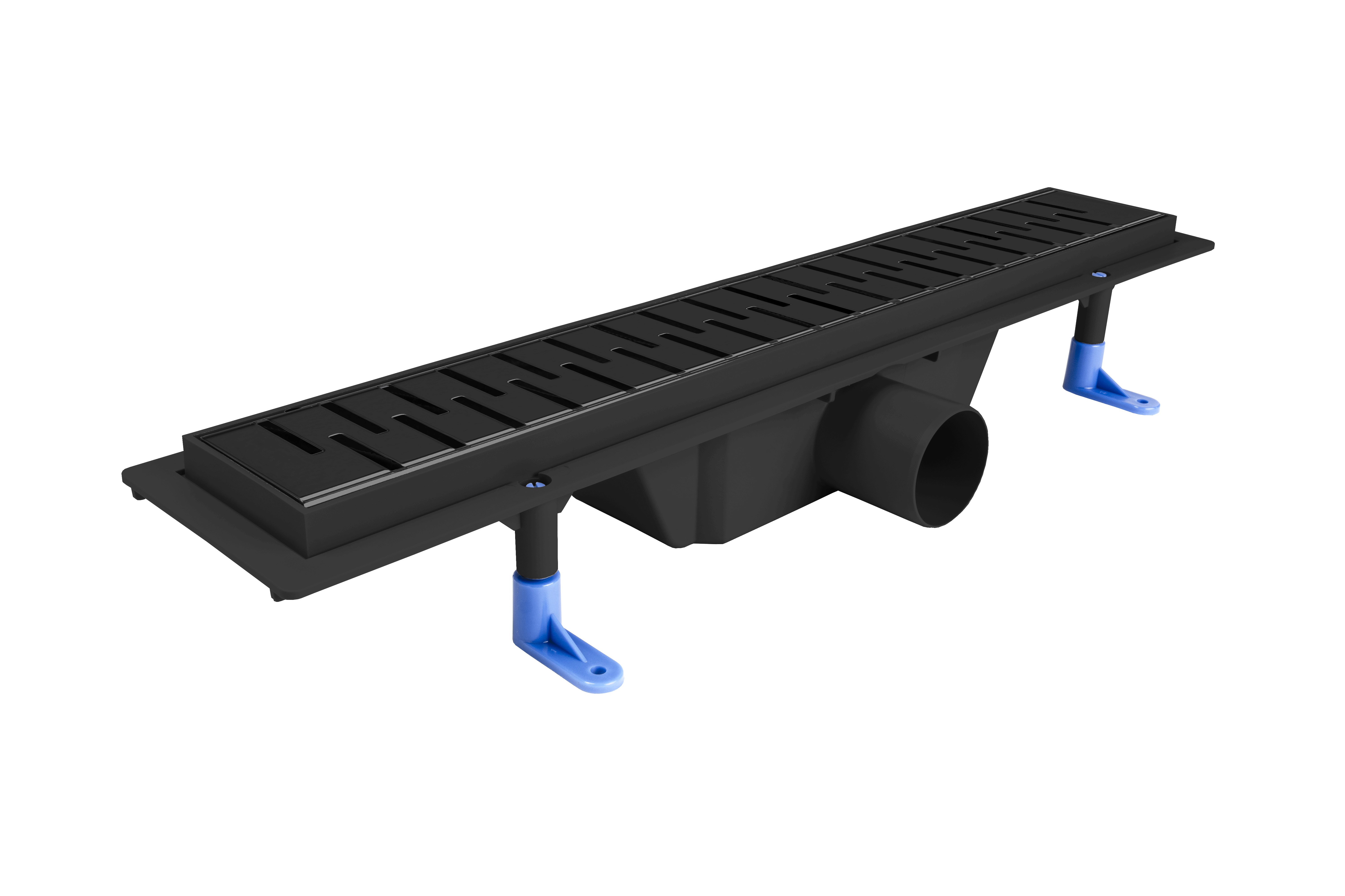 душевой лоток styron sty-m-50-ff с решеткой medium